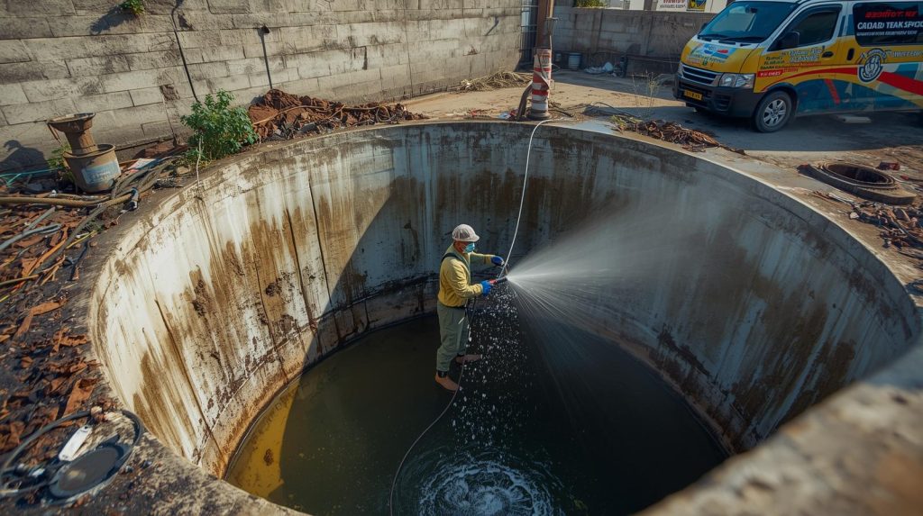 Overhead water tank cleaning in Karachi using safe and hygienic method